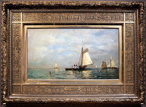 On the Chesapeake, 1874, Arthur Quartley