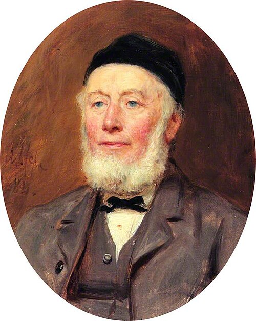 Richard Redgrave, CB RA, 1884, Arthur Stockdale Cope