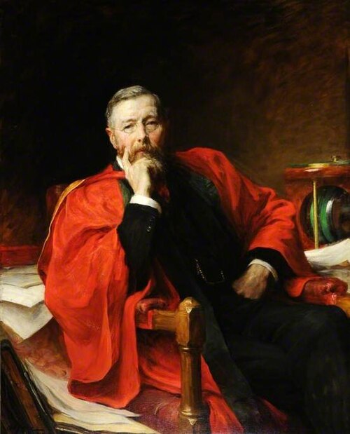 Professor William M. Hicks (1850–1934), 1909, Arthur Stockdale Cope