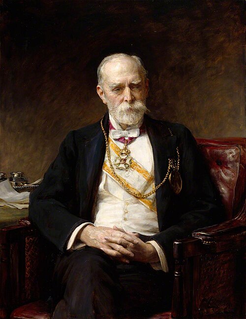 Sir Edward John Poynter (1836–1919), President of the Royal Academy, 1911, Arthur Stockdale Cope