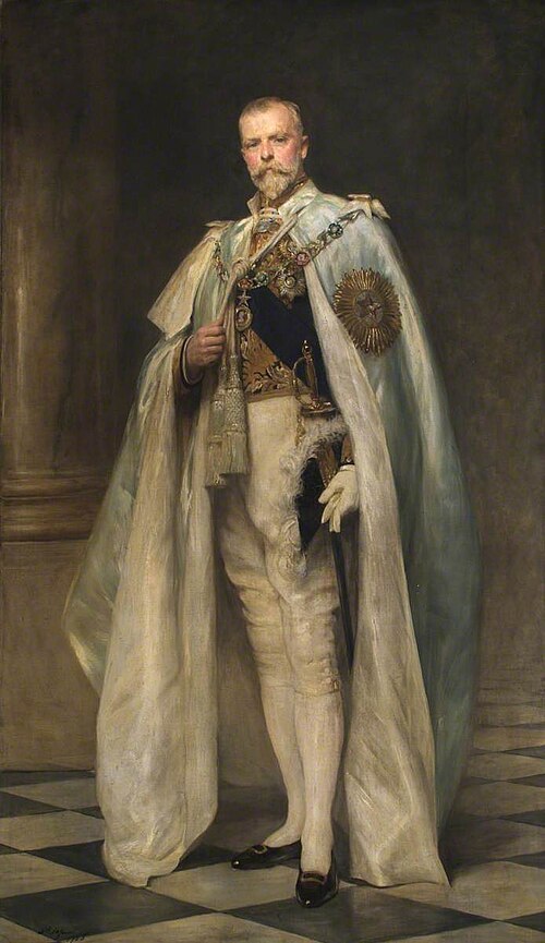 Right Honourable Arthur Oliver Villiers Russell (1869–1935), 2nd Baron Ampthill, GCSI, GCIE, 1925, Arthur Stockdale Cope