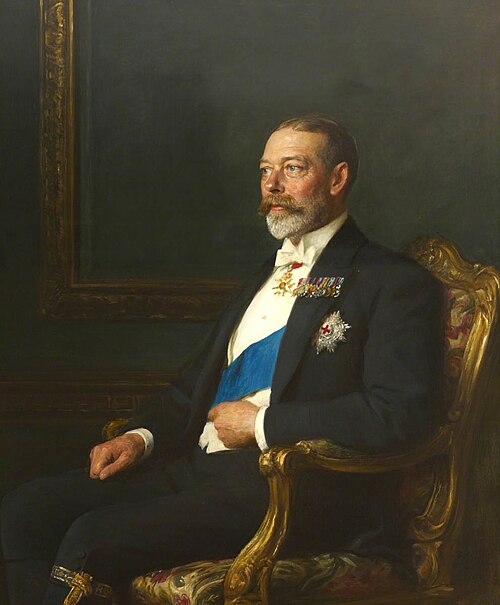 King George V, 1926, Arthur Stockdale Cope