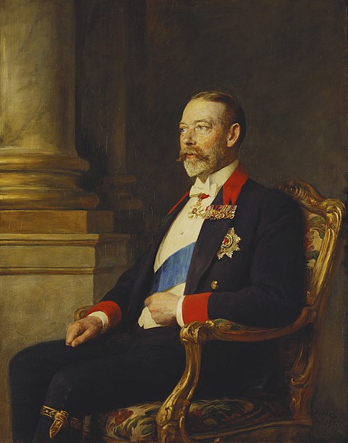King George V (1865-1936), 1927, Arthur Stockdale Cope