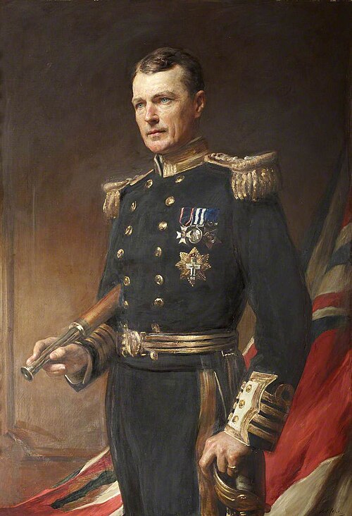 Rear Admiral Frederick William Fane Hervey, 4th Marquess of Bristol (1863-1951), 1908, Arthur Stockdale Cope
