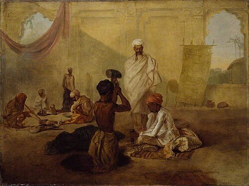Stamping Coinage in the Mint, Calcutta, 1792, Arthur William Devis