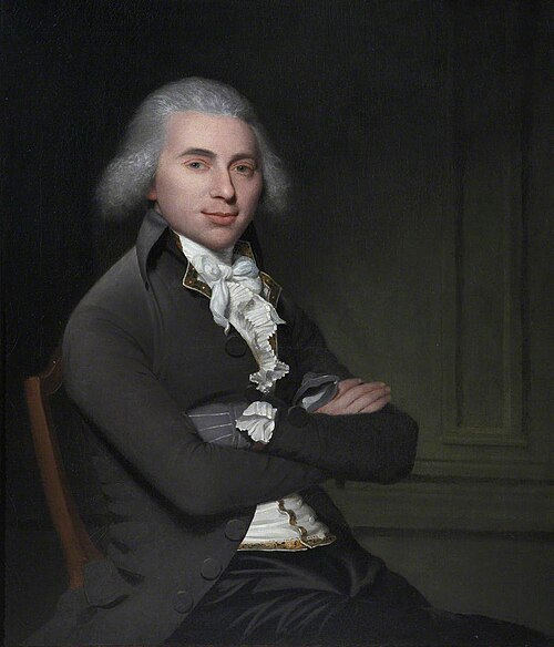 Lieutenant-Colonel William Troughton in Civilian Dress, 1794, Arthur William Devis