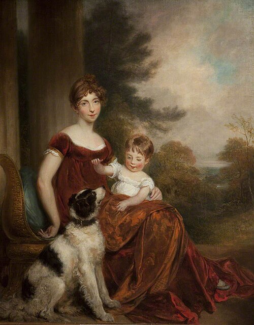 Mrs Anderson and Her Son William, 1800, Arthur William Devis