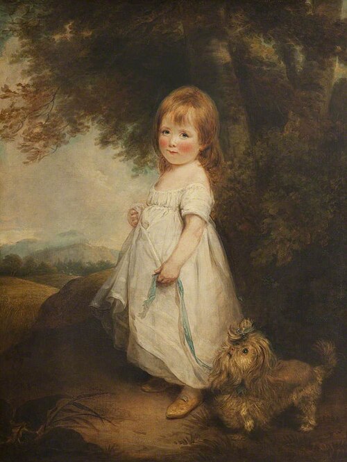 Miss Anderson with Her Dog, 1801, Arthur William Devis