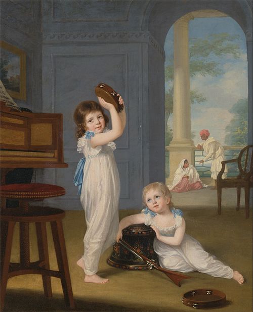 Emily and George Mason, 1794, Arthur William Devis