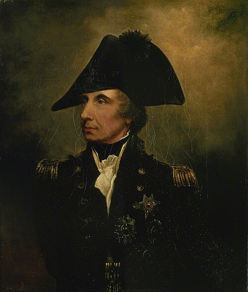 Vice-Admiral Horatio Nelson, 1758-1805, 1st Viscount Nelson, 1850, Arthur William Devis