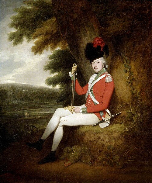 Edward William Leyborne-Popham (b.1764), 1778, Arthur William Devis