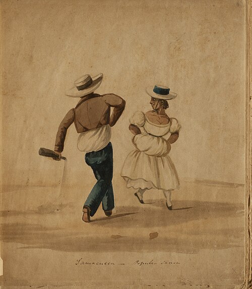 Popular dance, 1850, Pancho Fierro