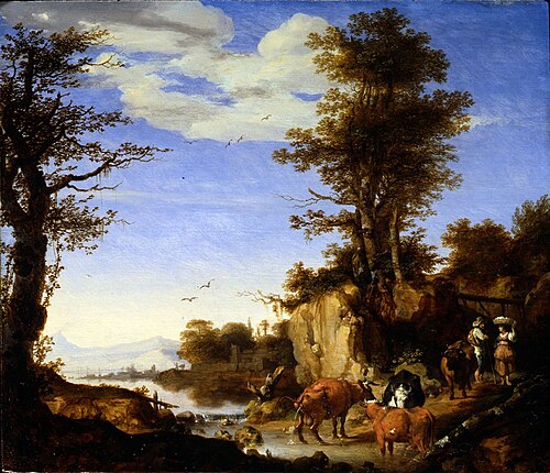 Cattle piece., 1677, Ary de Vois
