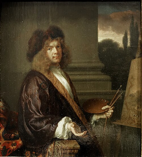 Self portrait, 1675, Ary de Vois