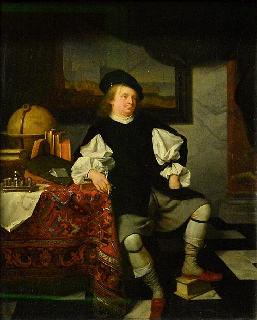 Négociant dans son cabinet, 1675, Ary de Vois