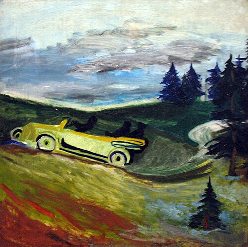 Automobile, 1930, Roman Matveevich Semashkevich
