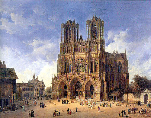 Cathédrale de Reims, , Domenico Quaglio le jeune