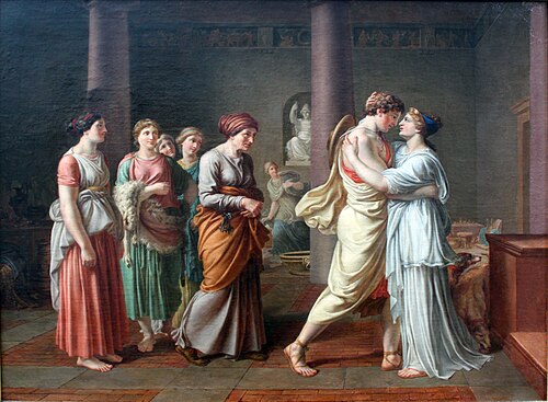 Telemachus' Return, 1804, Eberhard Georg Friedrich von Wächter