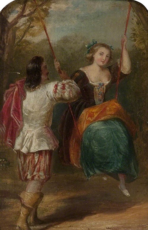 The Swing, , Augustus Jules Bouvier