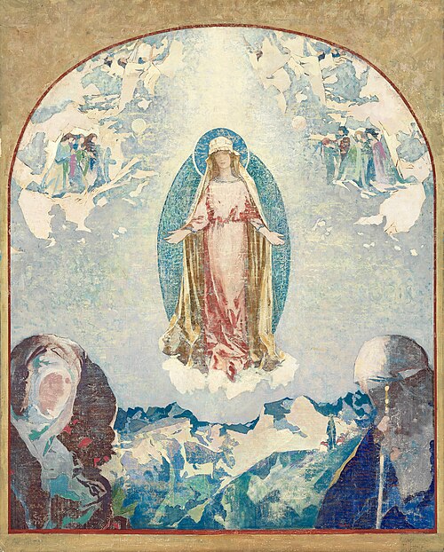 Rosa Mystica, 1923, Augustus Vincent Tack