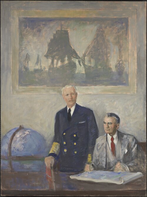 The High Command - Right Panel, 1948, Augustus Vincent Tack