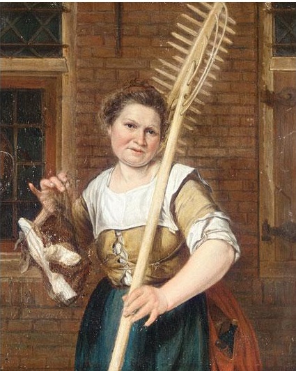 Hay Farmwife, 1780, Gerrit Zegelaar