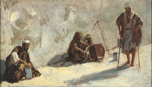 Cripples at Betesda, 1890, Axel Helsted