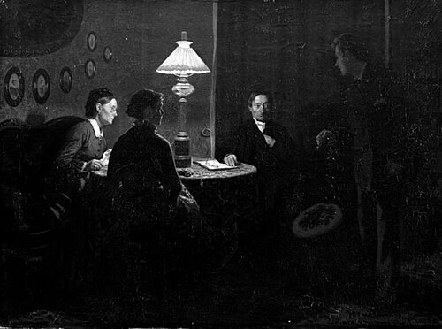 Fader og søn, 1882, Axel Helsted