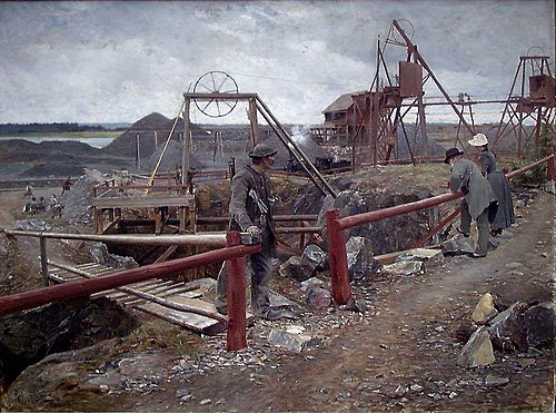 Painting, 1890, Axel Jungstedt