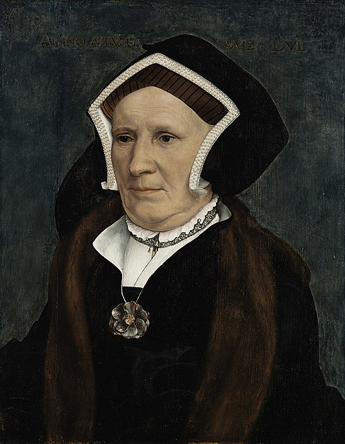 Lady Margaret (Bacon) Butts, 1542, Hans Holbein le Jeune