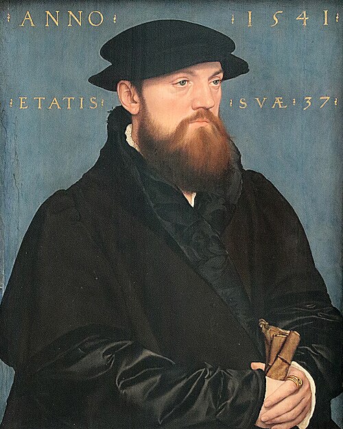 Roelof de Vos van Steenwijk, 1541, Hans Holbein le Jeune