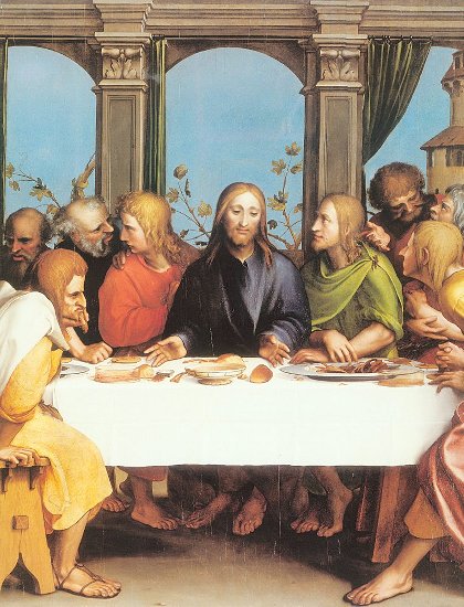 Last Supper, 1524, Hans Holbein le Jeune