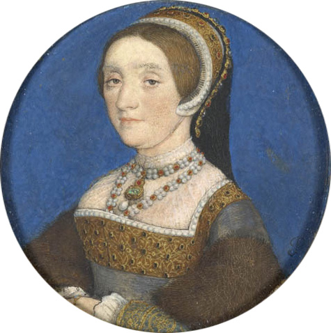 Portrait Miniature of Katherine Howard, 1540, Hans Holbein le Jeune