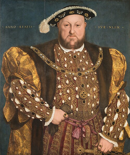 Portrait de Henri VIII d'Angleterre, 1540, Hans Holbein le Jeune