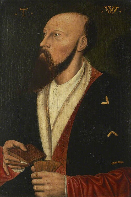 Portrait of a Gentleman (reputedly Sir Thomas Wyatt, 1503–1542), 1530, Hans Holbein le Jeune
