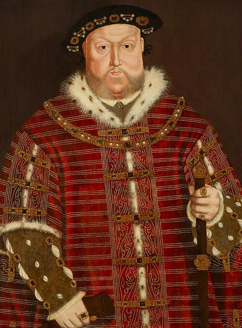 Henry VIII (1491–1547), 1542, Hans Holbein le Jeune