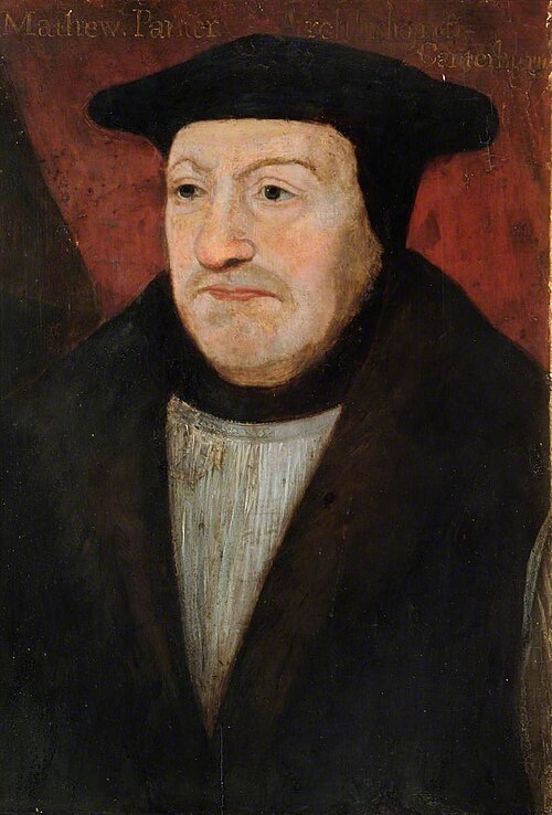 Matthew Parker (1504–1575), Archbishop of Canterbury, , Hans Holbein le Jeune