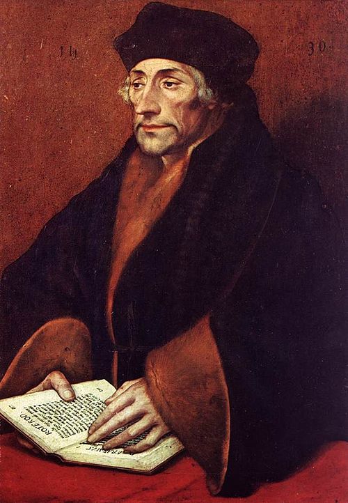 Portrait of Desiderius Erasmus (1466-1536), 1530, Hans Holbein le Jeune