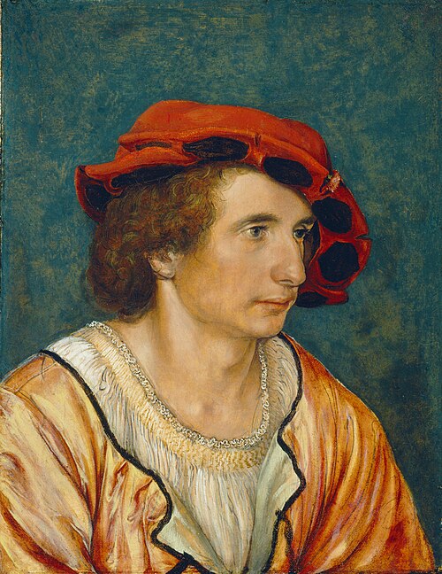 Portrait de jeune homme, 1520, Hans Holbein le Jeune