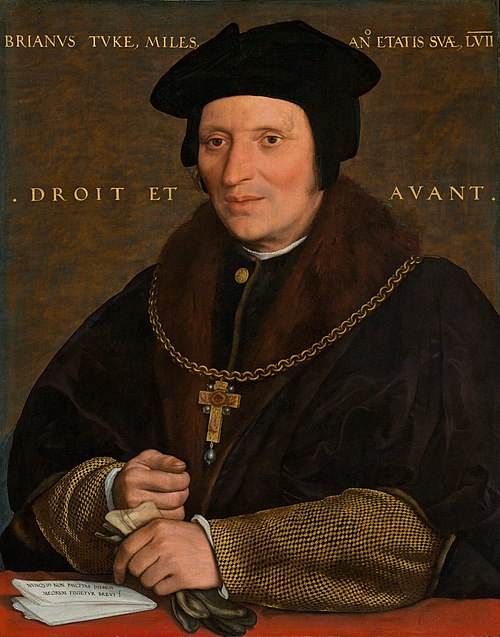 Sir Brian Tuke, 1527, Hans Holbein le Jeune