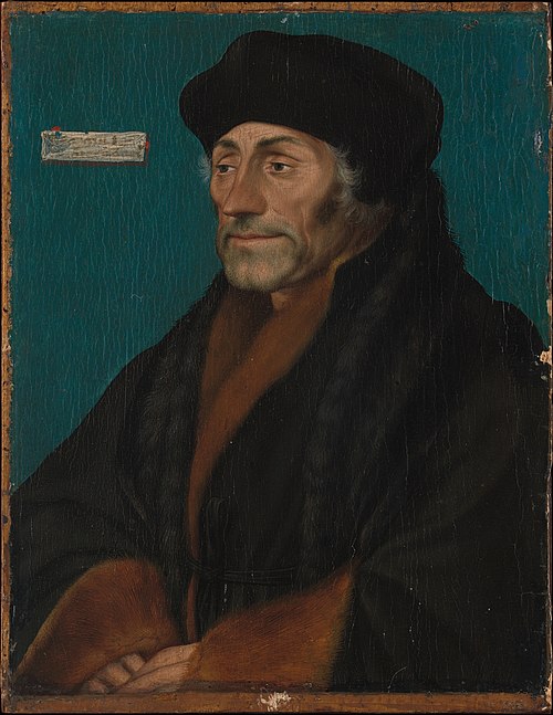 Erasmus of Rotterdam, 1532, Hans Holbein le Jeune