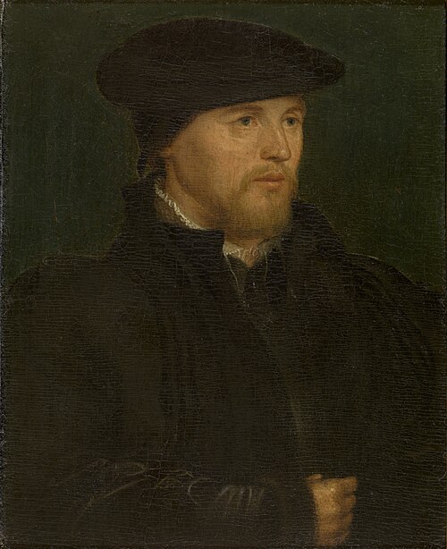 Portrait d'homme, 1550, Hans Holbein le Jeune