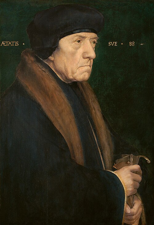 Portrait of John Chambers, 1543, Hans Holbein le Jeune