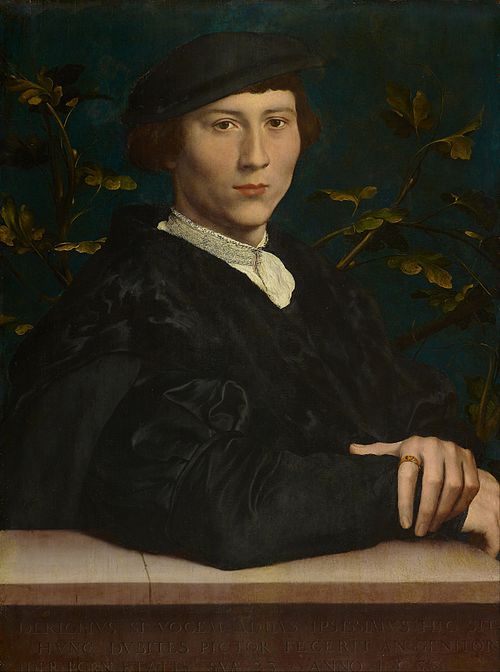 Derich Born (1510?-> 1549), 1533, Hans Holbein le Jeune