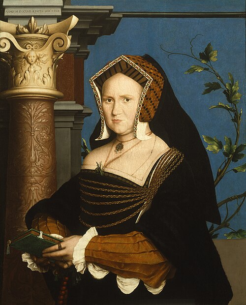 Mary, Lady Guildford, 1527, Hans Holbein le Jeune