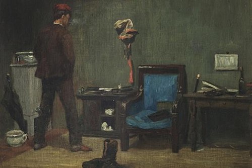 At the Studio, 1854, Soběslav Pinkas