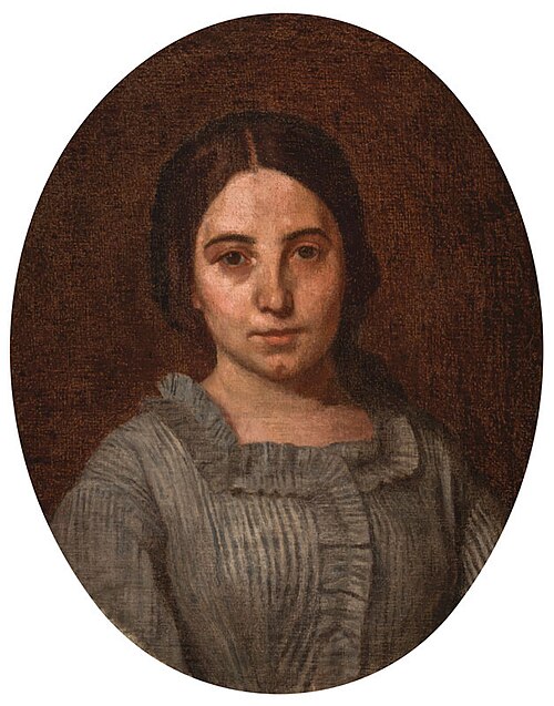 Portrait of Adrienne Pinkas, 1862, Soběslav Pinkas