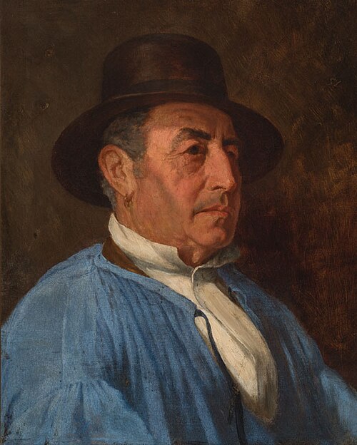 Portrait of Jean B. Beau, 1861, Soběslav Pinkas