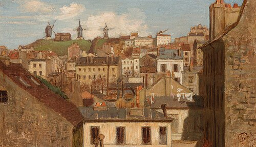 Montmartre, 1856, Soběslav Pinkas