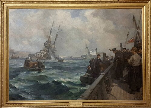 Scapa Flow, 1920, Bernard Finegan Gribble